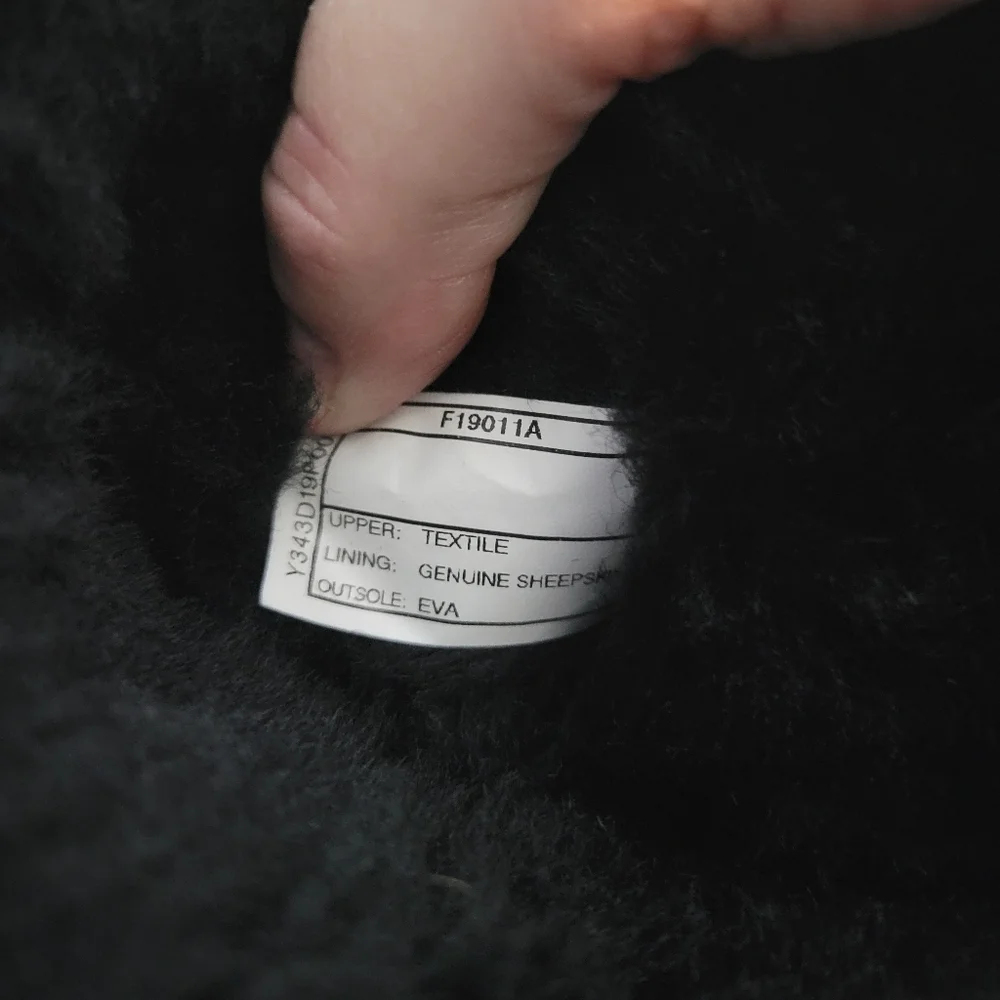 UGG stylish black